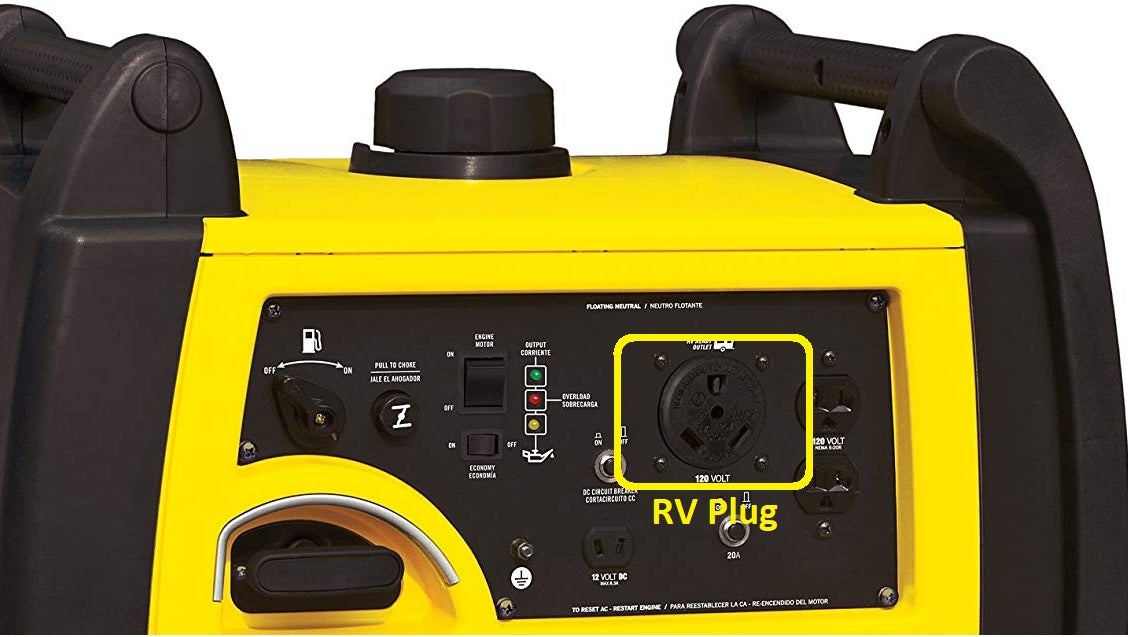 RV Plugs For Inverter Generators