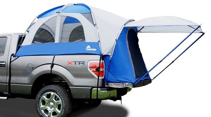 Best Truck Tents: Sportz Truck Tent Blue-Grey