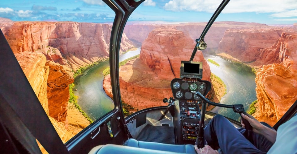 helicopter tour from las vegas to antelope canyon