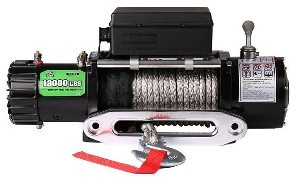 OFFROAD BOAR Synthetic Rope Waterproof Winch