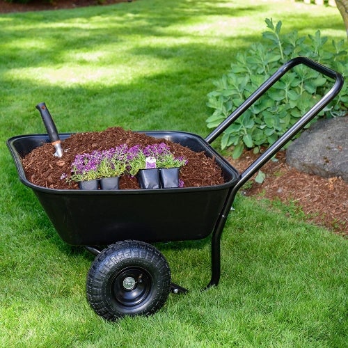 Garden-70019-Barrow-Dual-Wheel-Wheelbarrow review