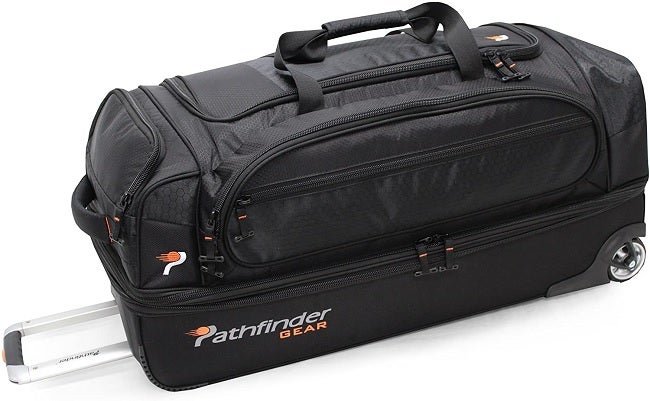 Pathfinder Gear Rolling Drop Bottom Duffel