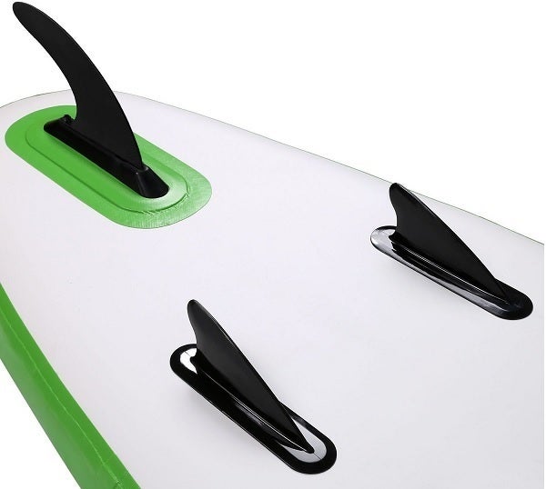 Fin design for all around paddle boards.