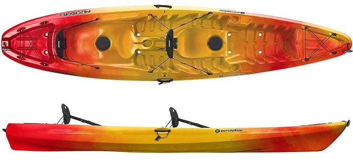 Perception Kayak Pescador Tandem Sit On Top for Recreation