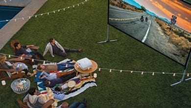 best outdoor projector screen