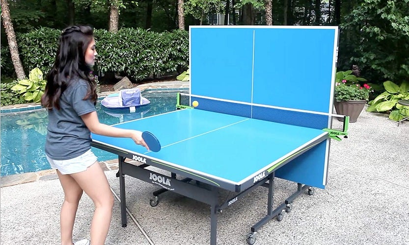 JOOLA Outdoor Aluminum Table Tennis Table outdoor table tennis table