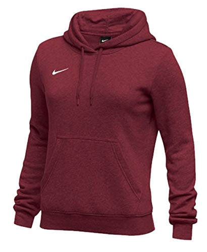 maroon nike zip up hoodie