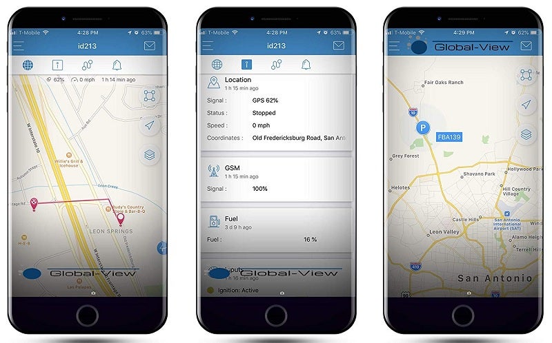 Global-View Hidden Magnetic GPS Vehicle Tracking Device vehicle tracking device