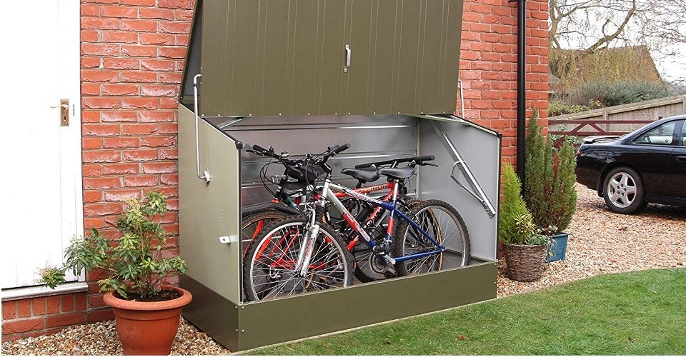 Storage Sheds Outdoor with Floor Bicycle Sheds Storage Bike Covers Outdoor Storage Waterproof Portable Bike Tent Garden Shed & Outdoor Storage Clearance