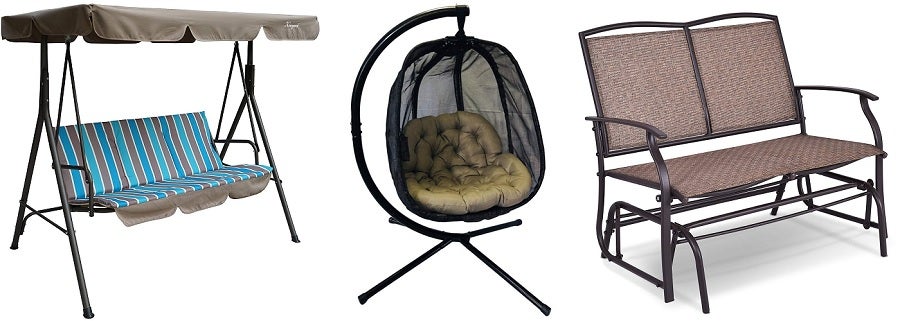 best patio swing with canopy