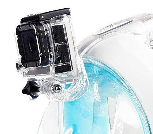 snorkel mask camera mount