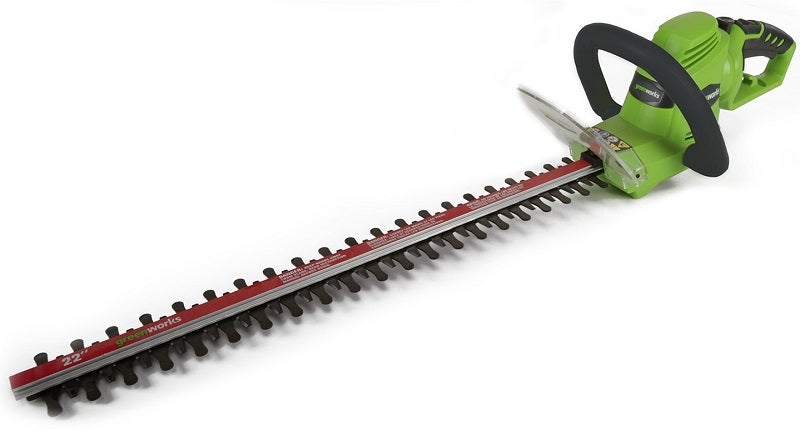 black and decker 22 inch corded hedge trimmer