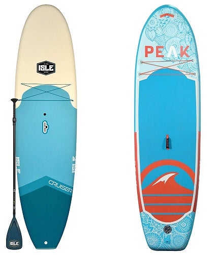 rigid paddle board vs inflatable paddle board