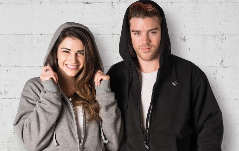 VentureHeat Evolve Unisex-Adult 5V USB Power Bank Battery Heated Hoodie best women's heated hoodie