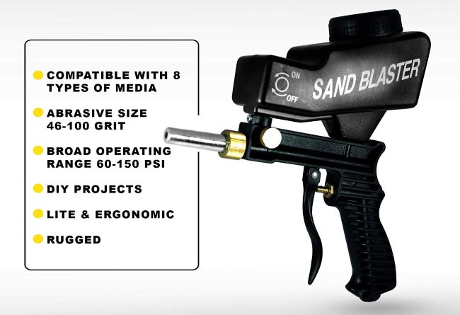 Blaster-Sandblaster-Replaceable-Best Gun Kit