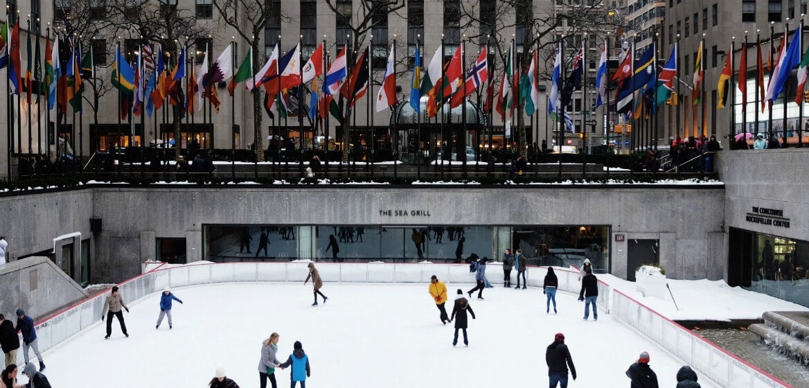 ice skating