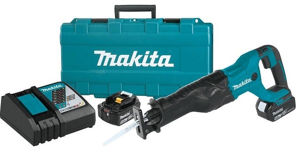 Makita XRJ04T LXT Cordless Recipro Saw Kit