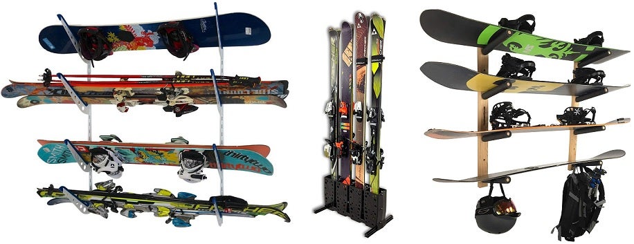 best ceiling ski & snowboard rack