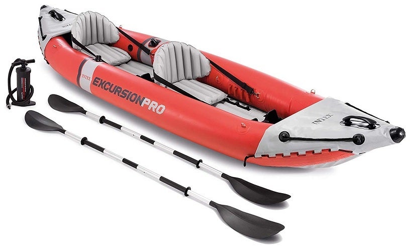 Intex Excursion Pro Kayak Professional Series Inflatable Fishing Kayak
