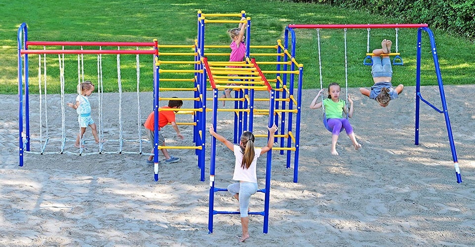 jungle gym wooden play tower