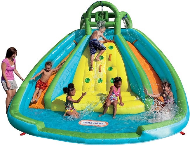 Little Tikes Rocky Mountain River Race Inflatable Water Slide