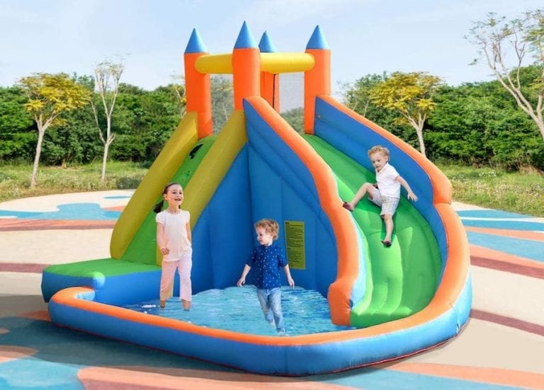 costzon inflatable slide bouncer
