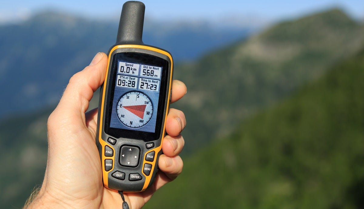 Exploring the outdoors with a GPS