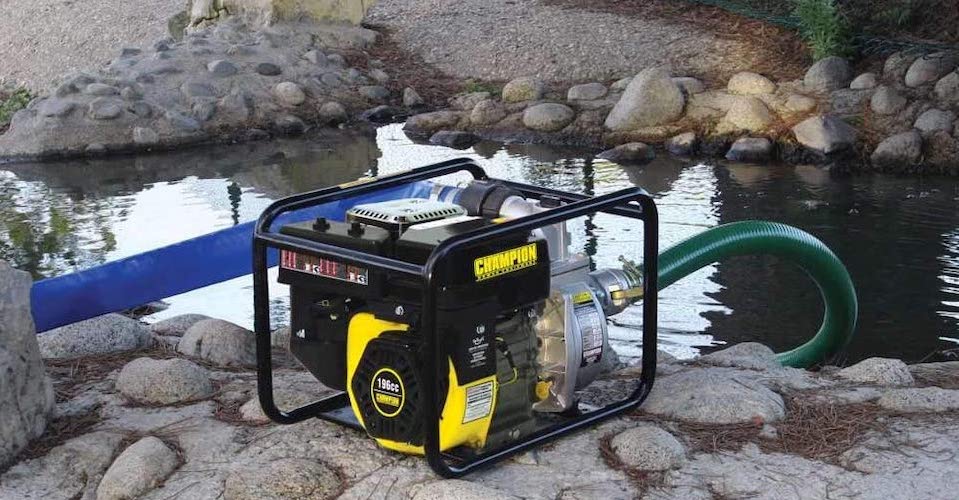 best gas powered water pump