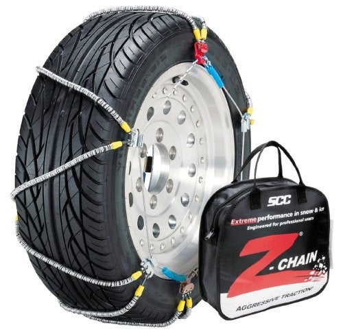 Set of 2 Security Chain Company ZT899 Super Z Heavy Duty Truck Single Tire Traction Chain 