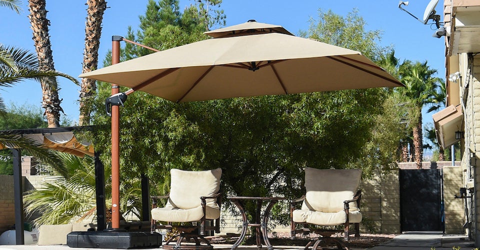 best offset patio umbrella