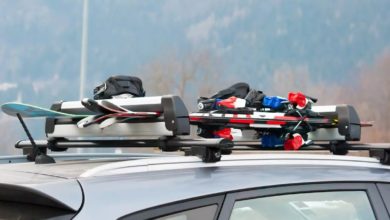 how to store and transport skis