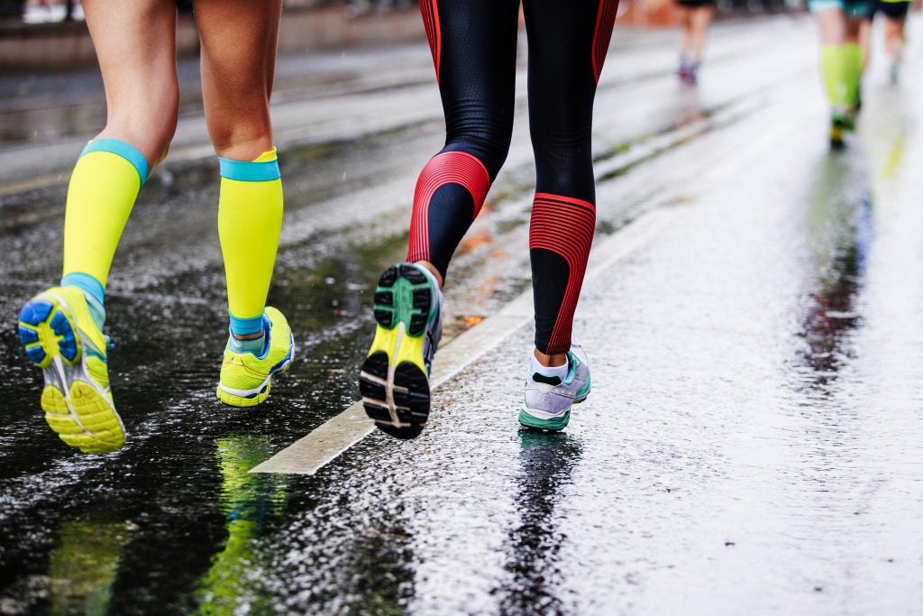 Compression socks are useful for a variety of activities, including running, hiking, traveling and for those who work on their feet. 