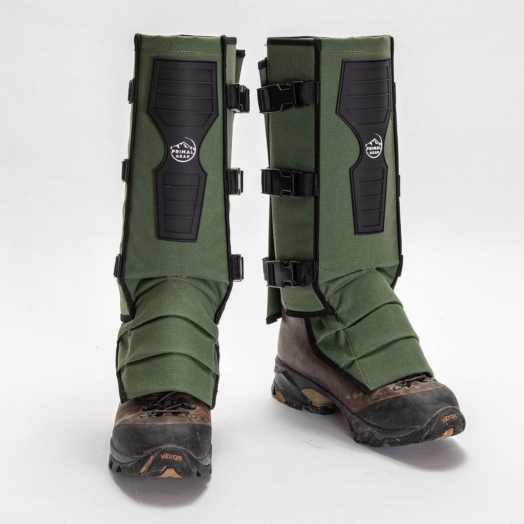 Primal Gear Snake Gaiters Snake Guards for Lower Leg Protection Against Snake Bites. Great for Hunting, Hiking, Camping