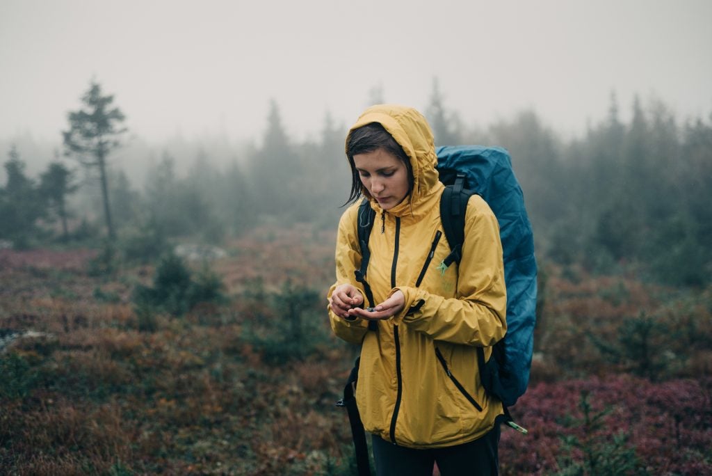 The Best Rain Jackets for Women: These are the things you should consider when buying a rain jacket. (Photo by dudinart.)