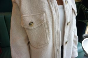 Aritzia Ganna Jacket close-up