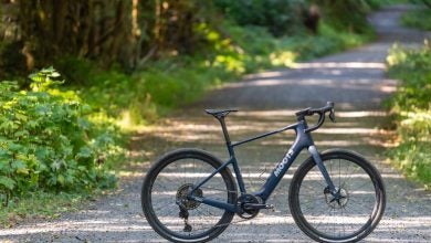 Moots took note of the shortcomings of other e-gravel bikes when developing the Express and focused on three areas of improvement: range, speed, and weight. Credit: Moots Cycles