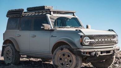 Bronco owners can now explore new trails and adventures with the Slimline II Roof Rack Kit. Credit: Dometic